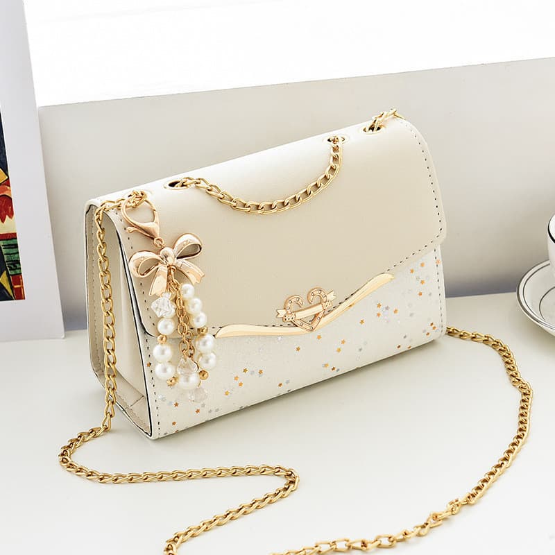 CHENXIAOHONG Bolsa Feminina com Corrente