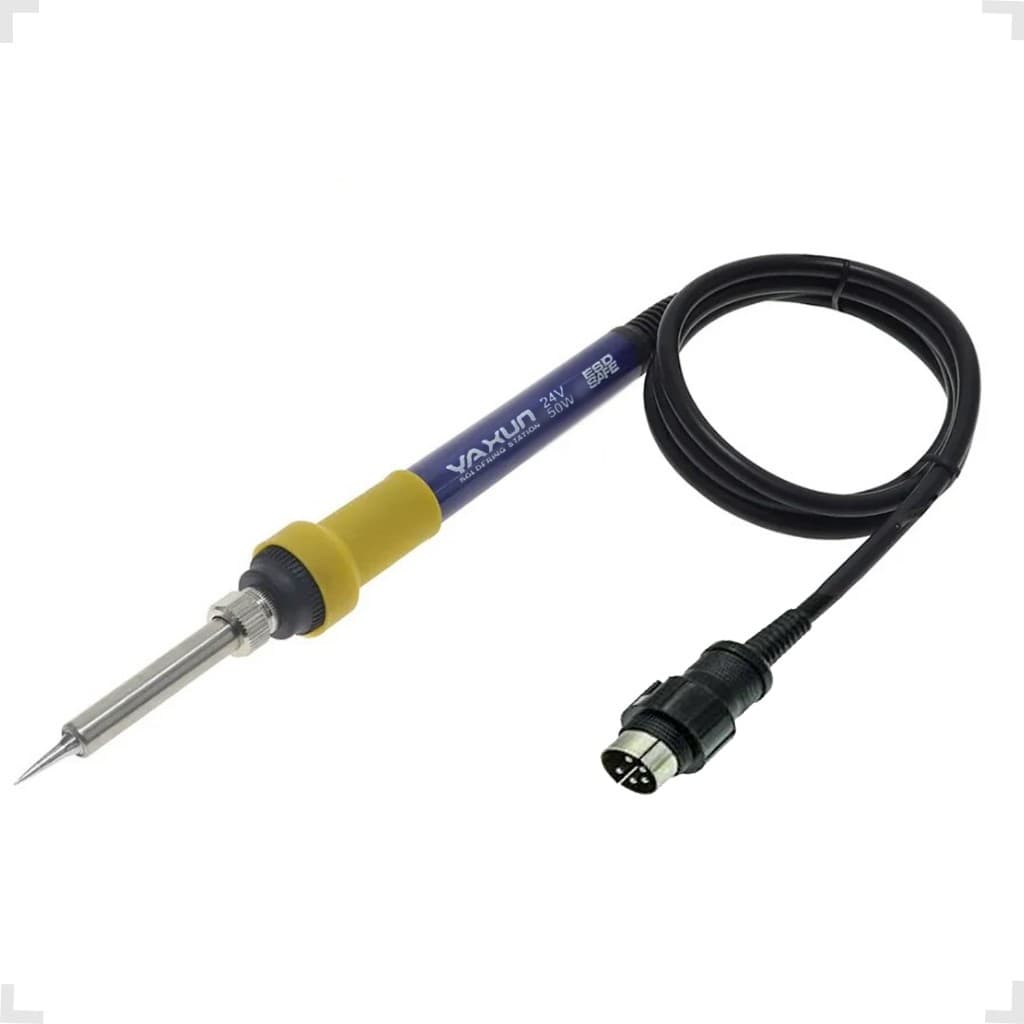 Ferro De Solda Ponta Cabo Para Estação de Retrabalho Macho Bivolt 50w Yaxun YX-936