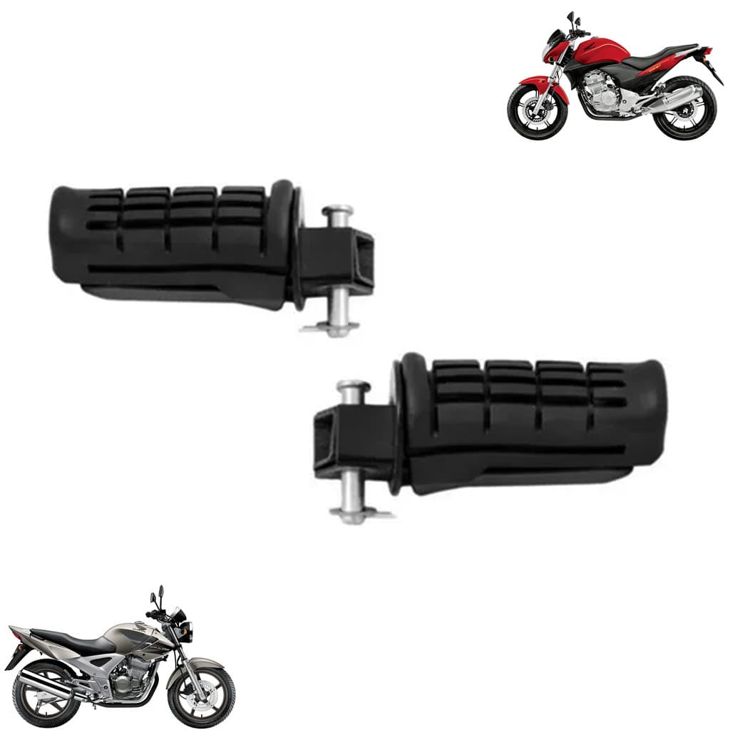 Par Pedaleira Cbx Twister 250 Cb 300r 2009 à 2015 Mega Moto