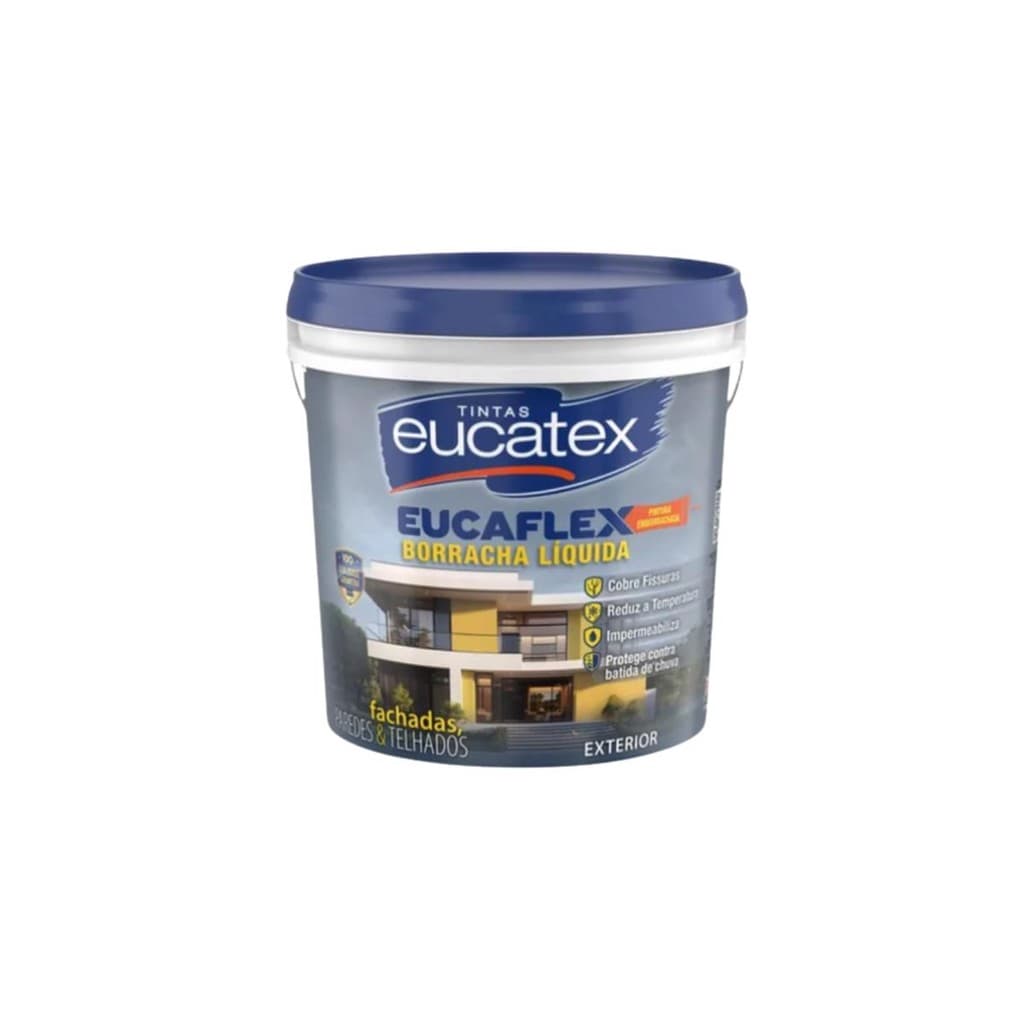 Eucaflex Hidrorrepelente Impermeabilizante 4 Kg - Cores