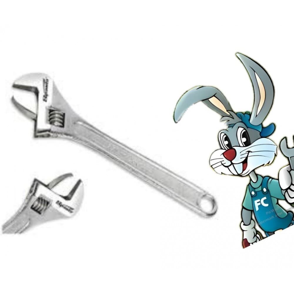 Chave Inglesa Ajustável Cromada 12 - cód 9679