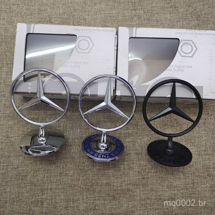 Emblema de Carro Mercedes-Benz GLK GLS GLC CLA GLE-Class Vito Decoração do Capô Frontal Motor