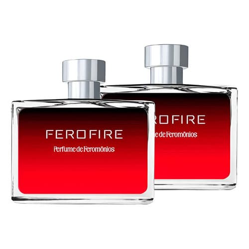 2 Ferofire Men By Atracione Perfume Masculino 50ml/cada
