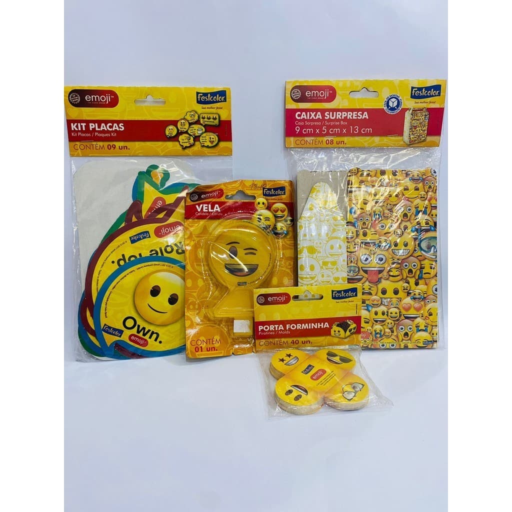 Kit De Aniversario Emoji