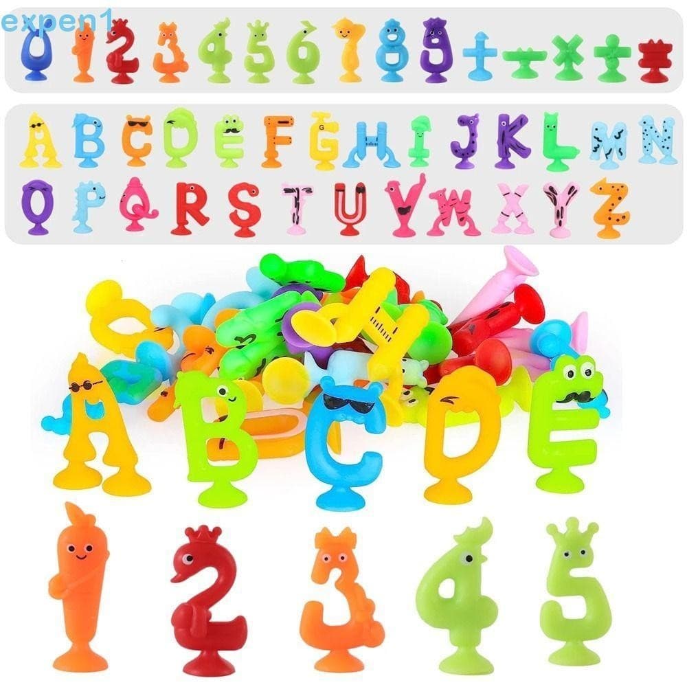 Brinquedos De Ventosa EXPEN , Sucção Multicoloridos De Arremesso , Blocos De Construção De Silicone Macio