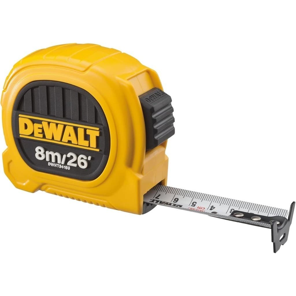 Trena Manual de Bolso Duo 8 Metros Dewalt Profissional