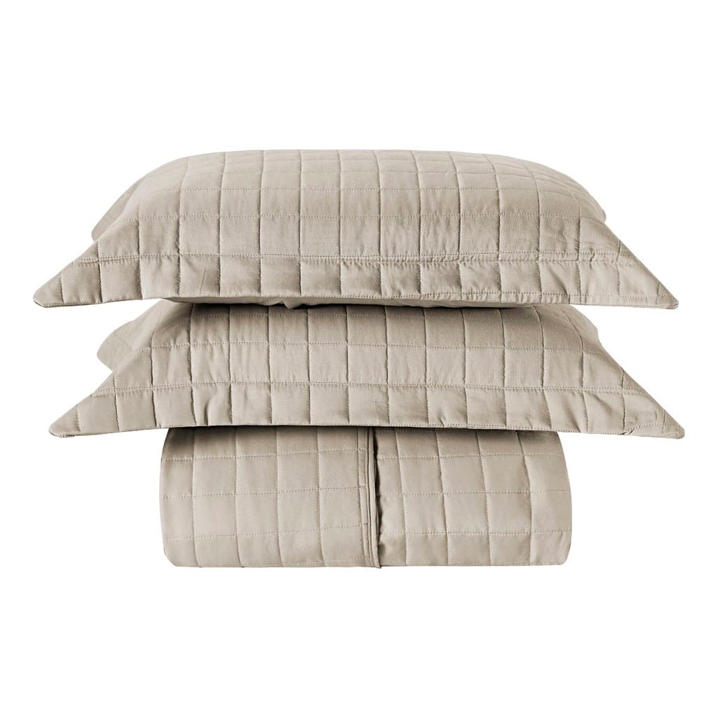 Kit Colcha Cobre Leito Casal Padrão 3 Peças Cama 300 Fios Porta Travesseiro Matelado Várias Cores