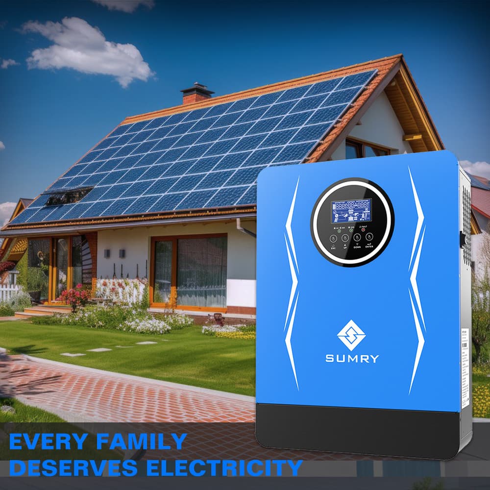 SP series 4200W 4200VA off grid solar inverter MPPT Charger 80A 55V-450V PV INPUT Home Inversor Pure Sine Wave