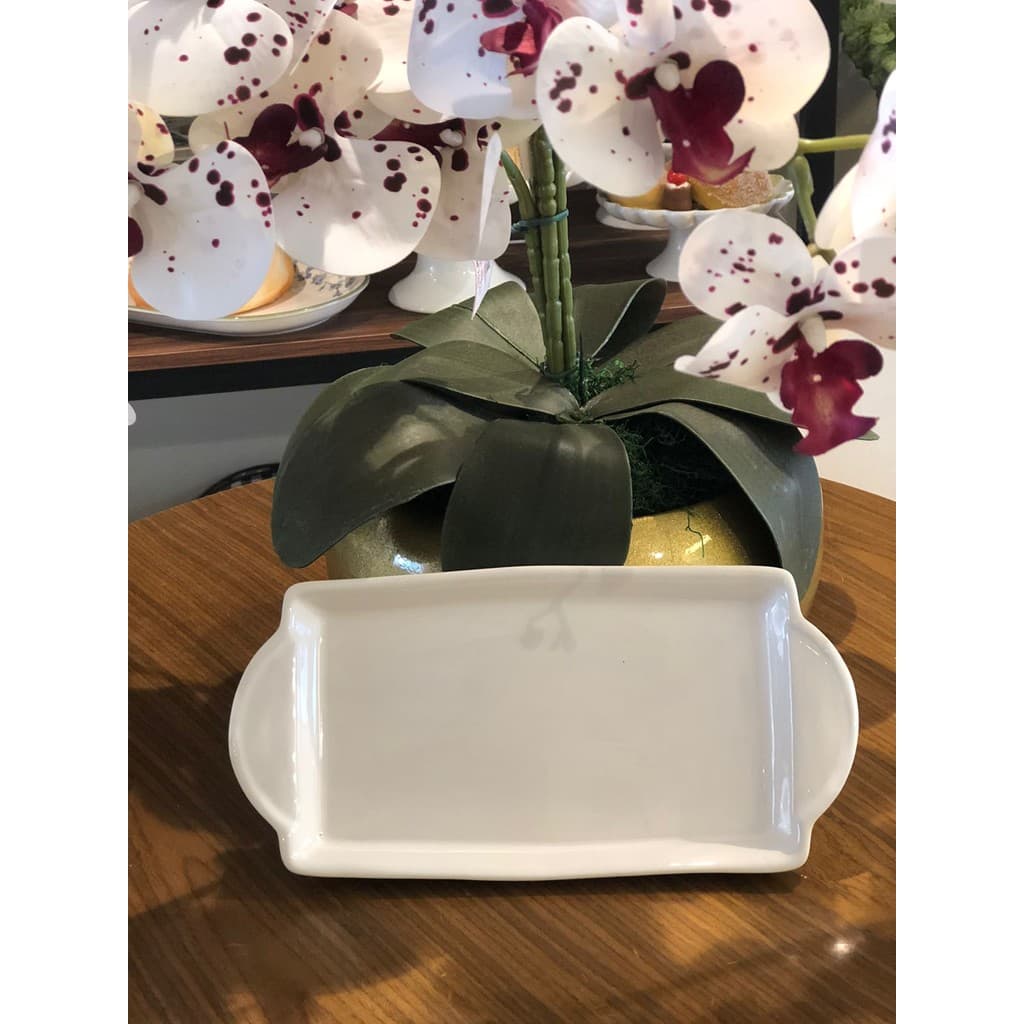 Travessa Branca Porcelana