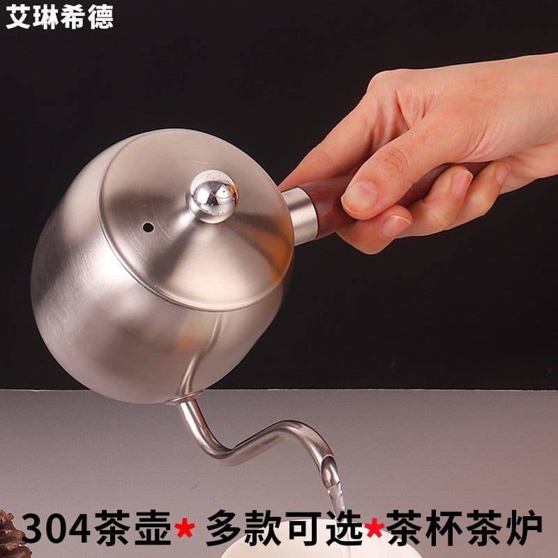 Conjunto de chá para viagem ao ar livre, portátil, aço inoxidável, Mini conjunto de chá Kung Fu, campo, álcool, água fer