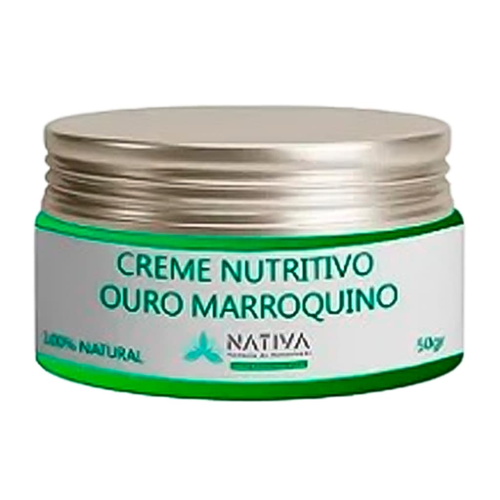 Creme Nutritivo De Ouro Marroquino 50g Hidratante Facial
