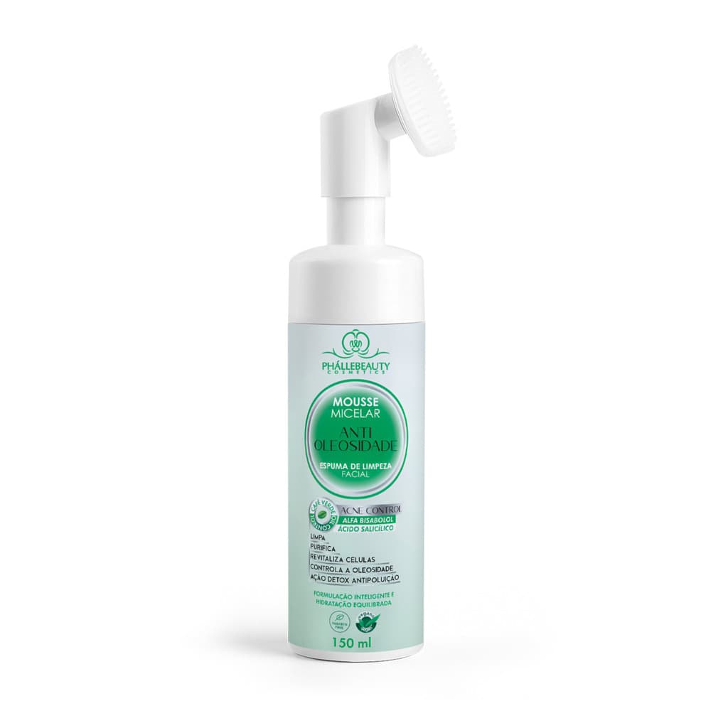 Mousse Micelar Anti-Oleosidade - Phallebeauty