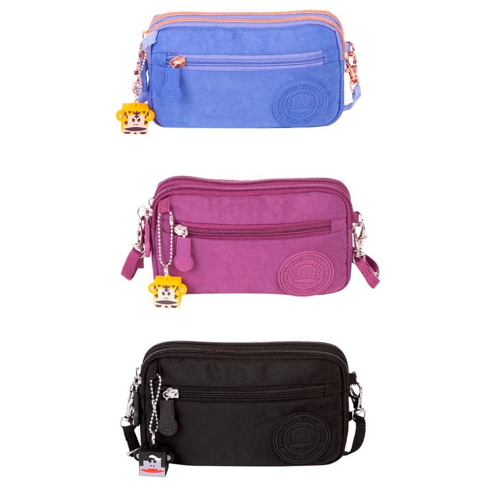 Bolsa Transversal Pequena Paul Frank – 2 Compartimentos