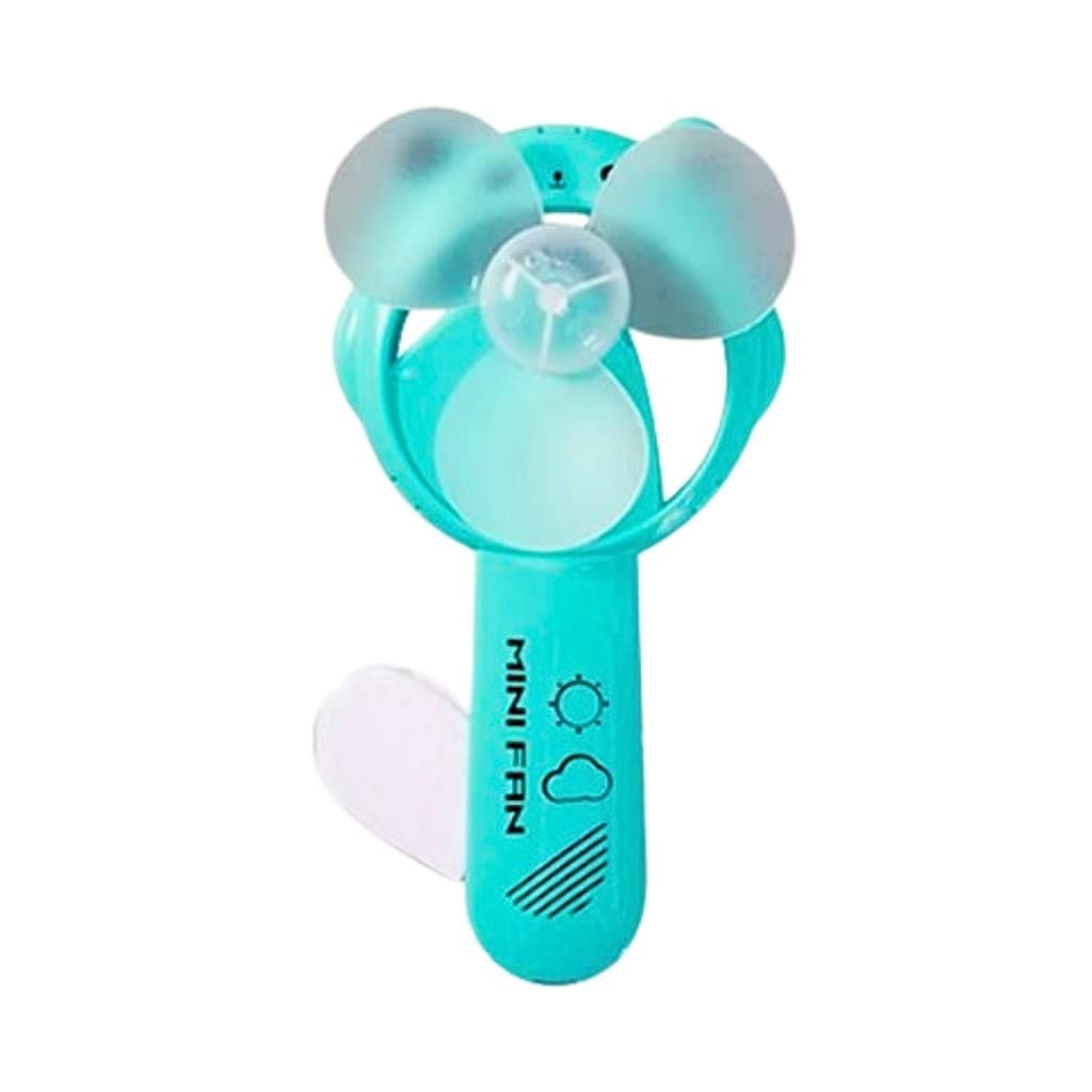 Mini ventilador portátil leve lembrancinha festa infantil fofo refrescante manual