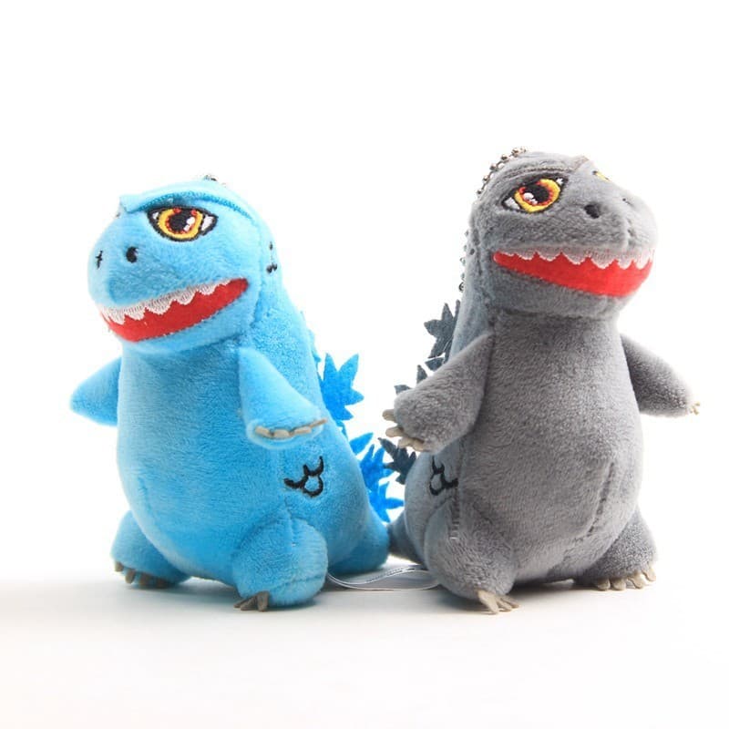 Q-Versão Pelúcia Monstro De Rei Dos Monstros Godzilla Modelo Almofada De Boneca