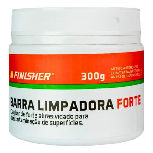 Barra Limpadora Forte 300g Clay Bar Agressividade - Finisher