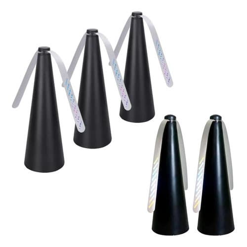 5x Ventilador Espanta Mosquito Repelente Armadilha Cozinha Mosca Insetos Recarregável
