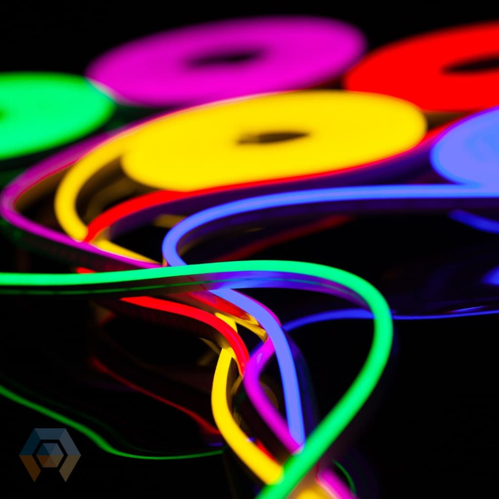 01 Metro Fita Mangueira LED Neon Decoração 12v Diversas Cores