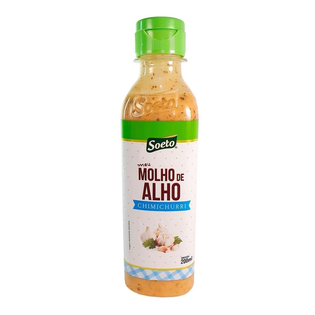 Molho de Alho Chimichurri 200ml Soeto