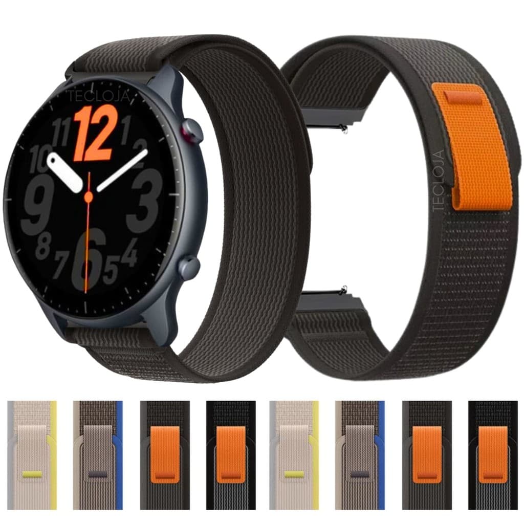 Pulseira Nylon Para Amazfit GTR 2 / Pulseira Nylon Trail Para GTR 2e Pulseira Para GTR 2 New Version