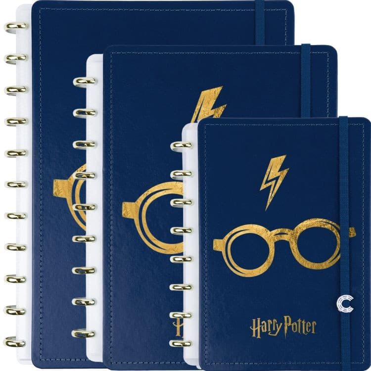 Caderno Harry Potter Azul CADERNO INTELIGENTE