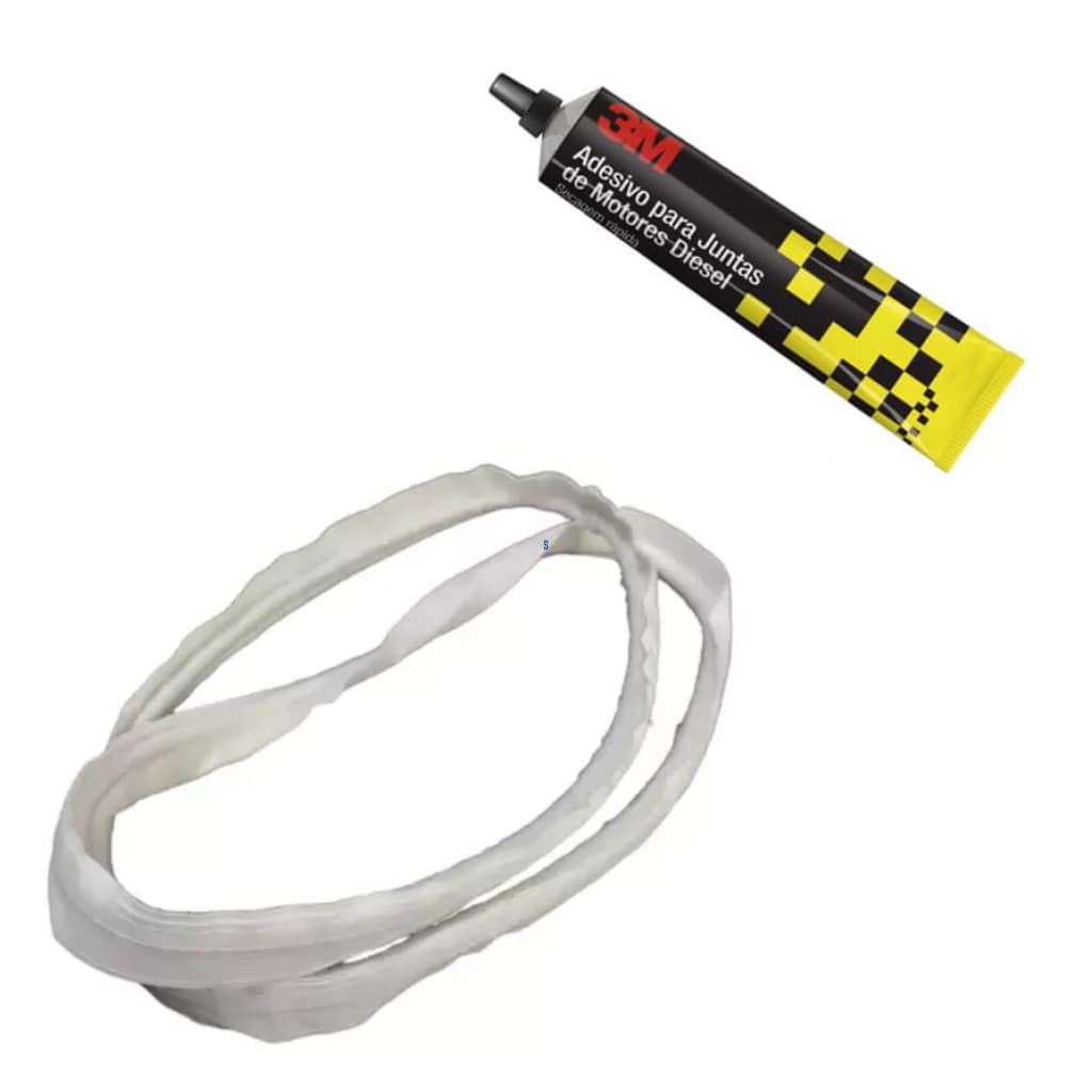 Gaxeta Cinta Tambor + Cola para Secadora Brastemp Ative BSC24,BSI10,BSI24,BSR10,BSR24 326009198