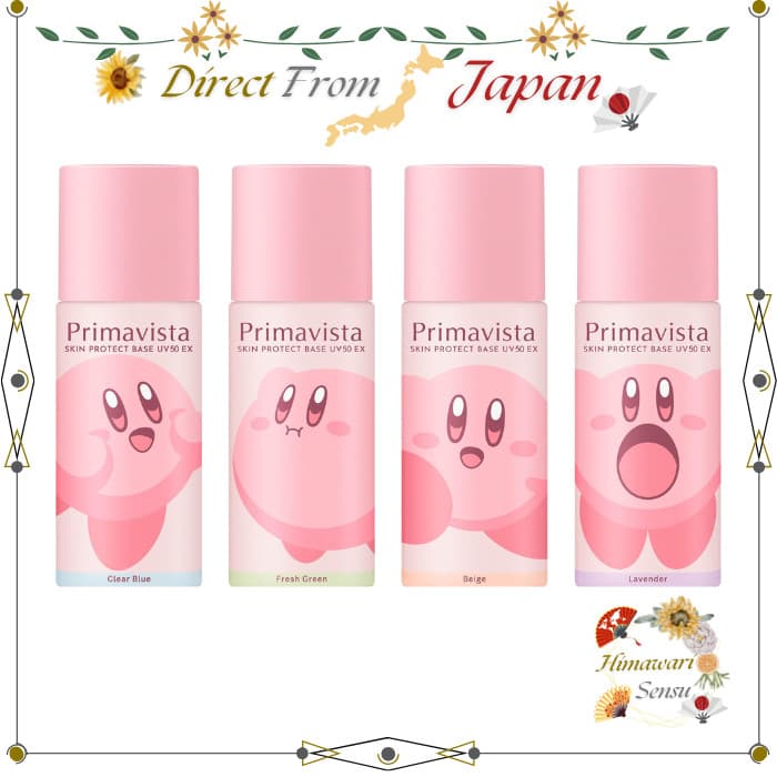 Primavista Skin Protect Base UV50EX Kirby Primer Disponível Em Várias Tons De Proteção Direto Do Japão