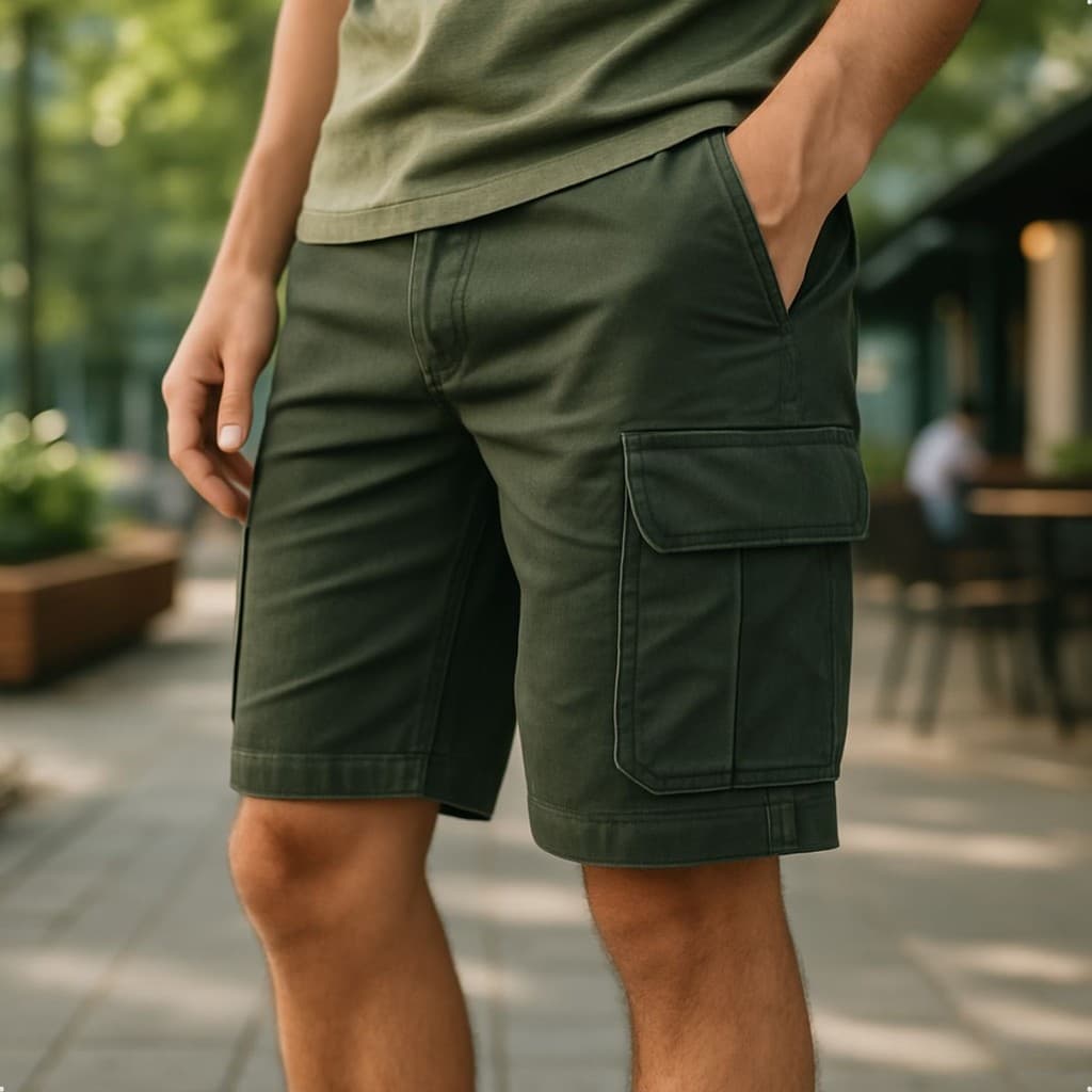 Bermuda Cargo Masculina Short Com 6 Bolsos De Alta Qualidade Linha Premium Envio Imediato