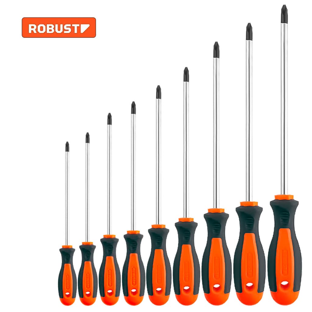 Chaves Philips Original ROBUST Vários Tamanhos Medidas A Escolha Aço Cr-V PH Profissional Multiuso