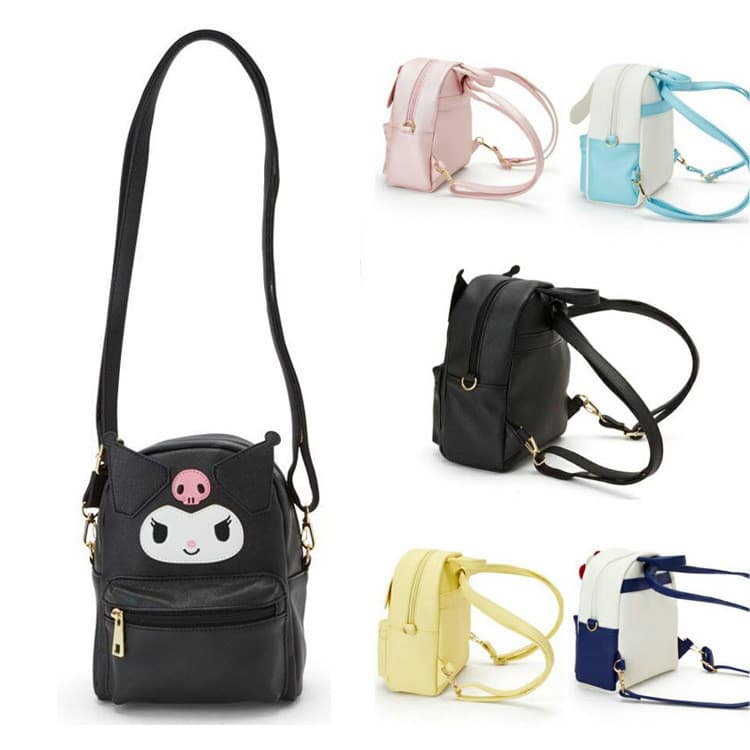 Mochila De Personagem De Anime Kawaii-Sacola De PU De Uso Duplo Para Escola/Viagens , Melhor Presente De Aniversário (My