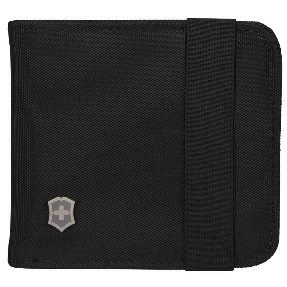 Carteira Bi-Fold Nylon Zíper TA 5.0 Preta Victorinox