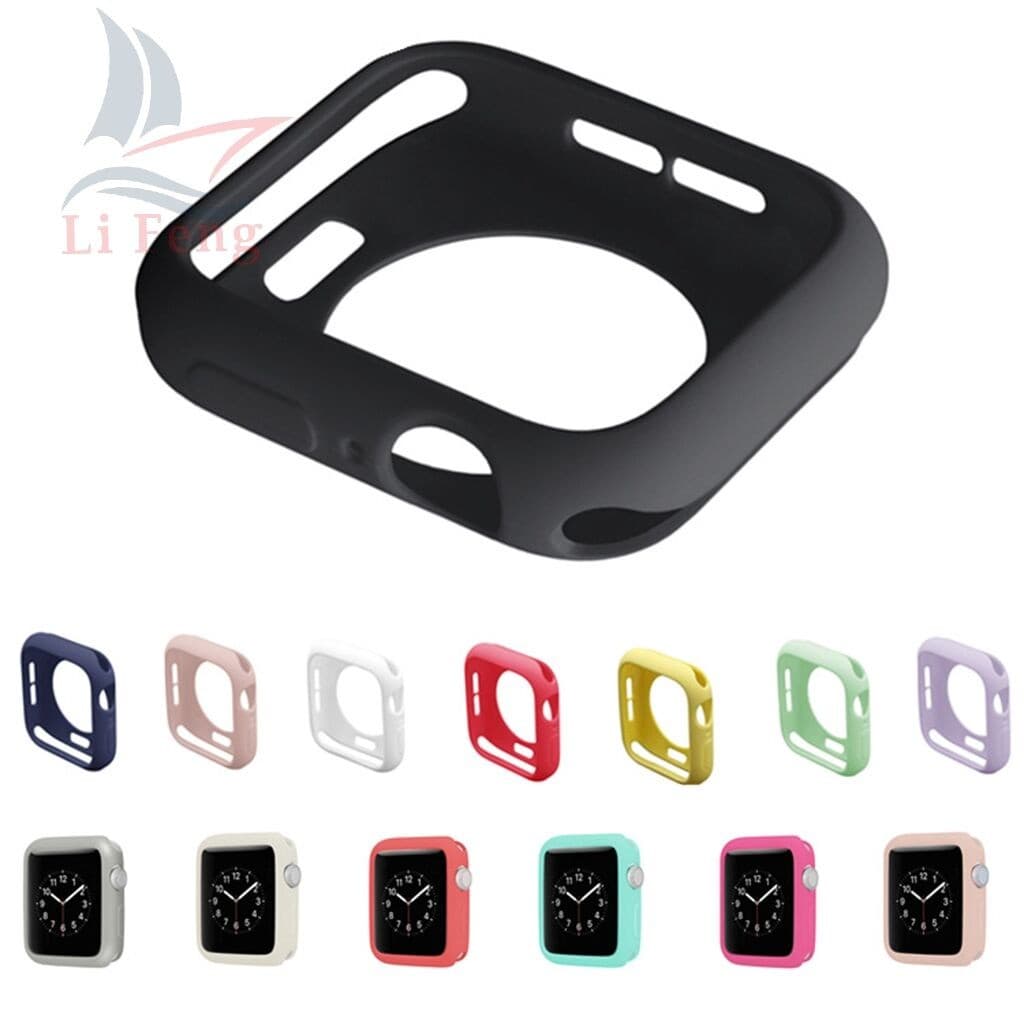 Capa Case de Silicone TPU  Compatível smarth watch 38/40/42/44/mm S7 41/45mm/Ultra 49mm