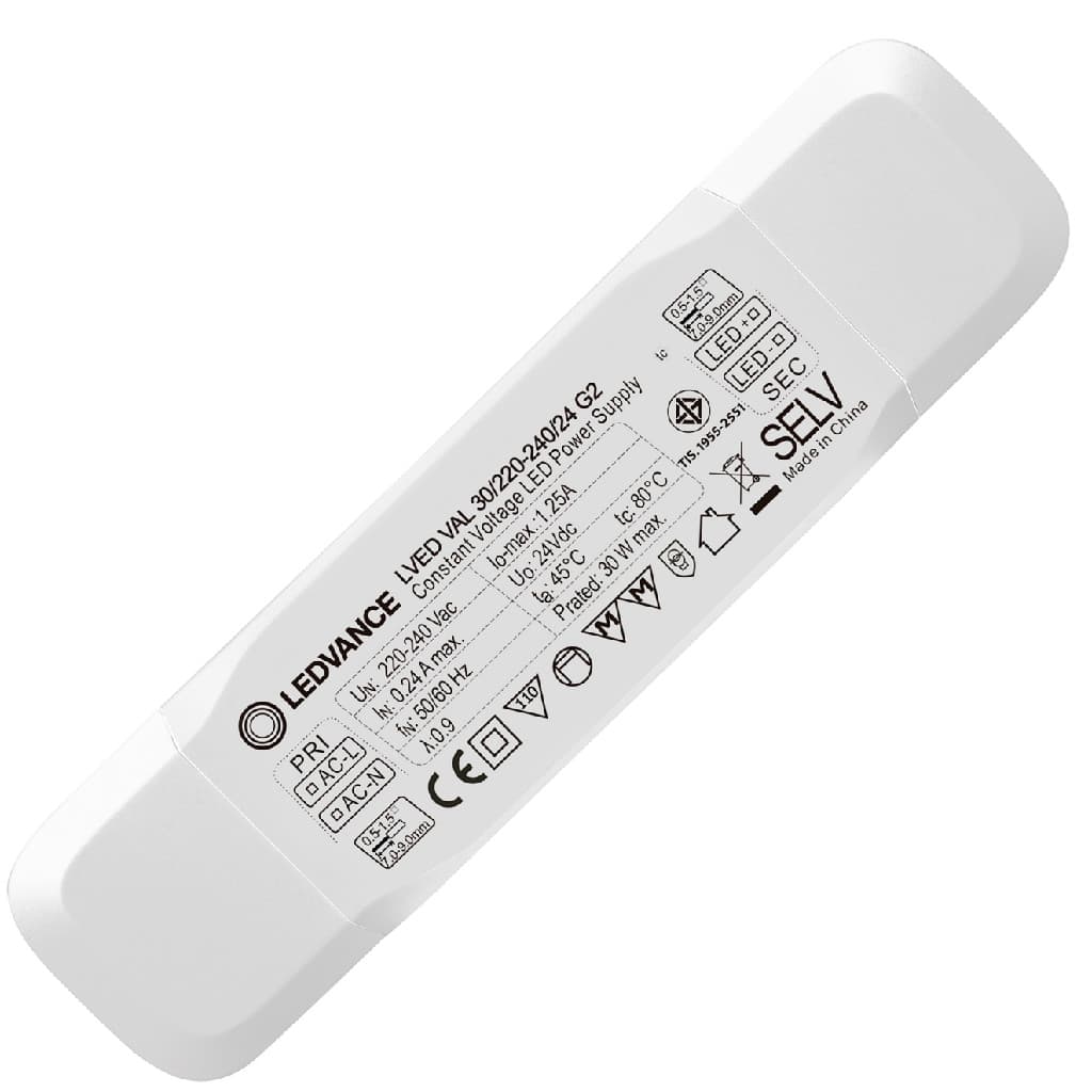 Fonte Driver Para Fita Led 30w Primeflex 24VDC 220-240V