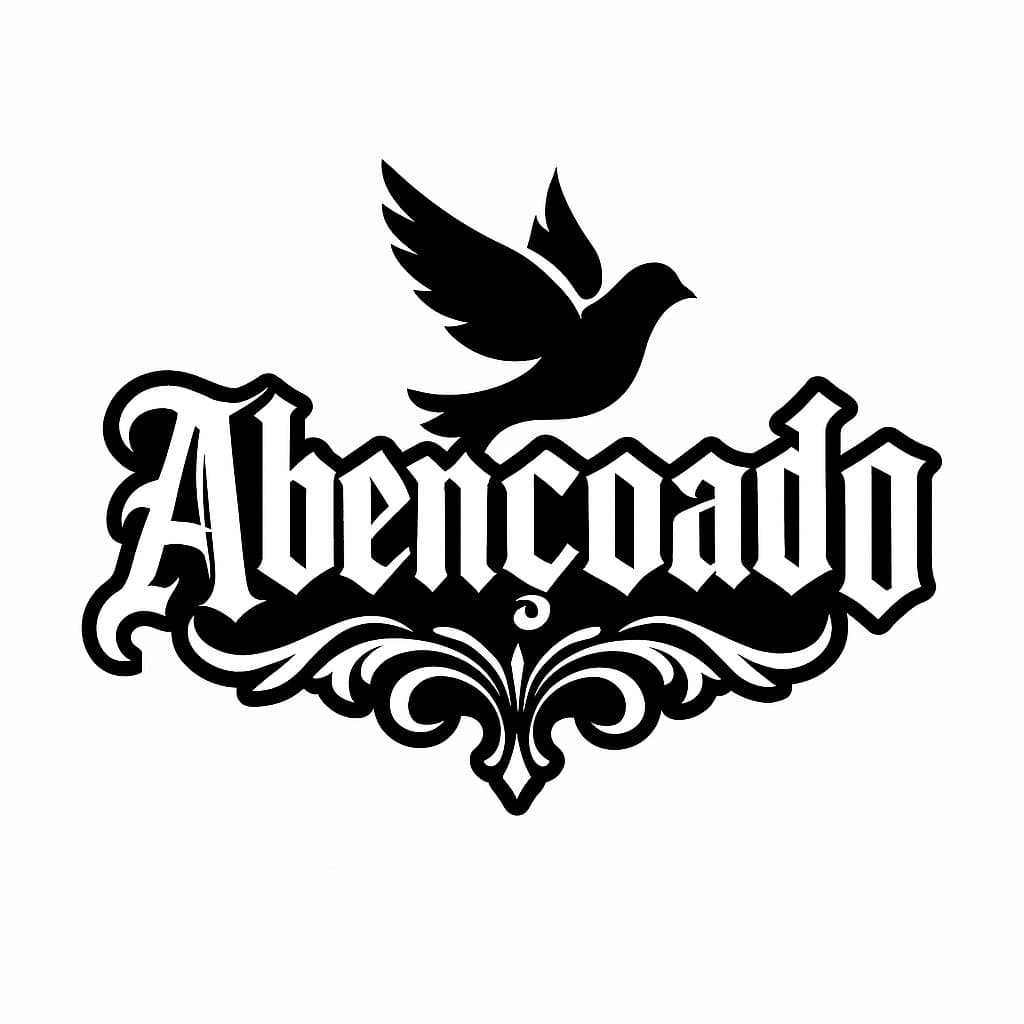 adesivo abençoado para carro moto caminhão 16 cm