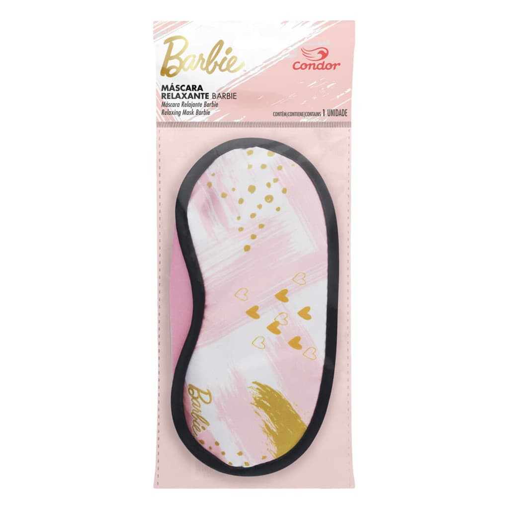 Condor Barbie Máscara - Relaxante Para Olhos Macia Confortável - Estilosa Rosa Para  Descanso Diário