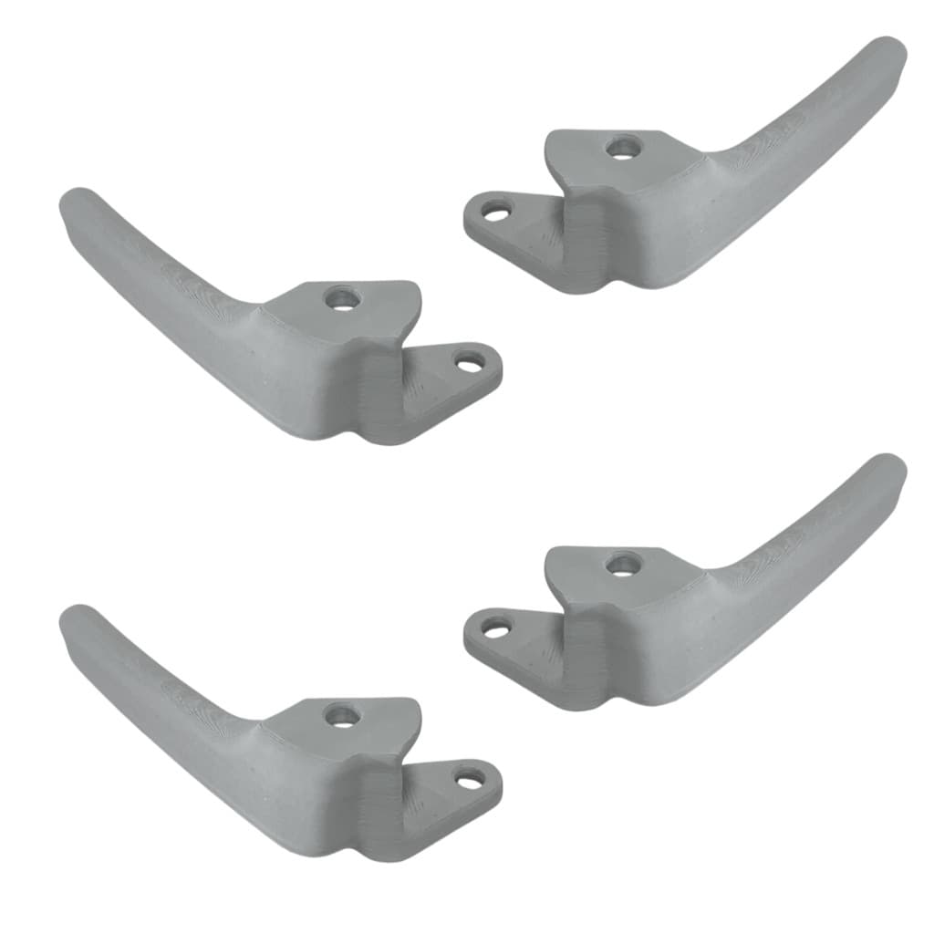Conjunto Kit Maçaneta Interna Gatilho Puxador Honda Civic 2001 A 2006