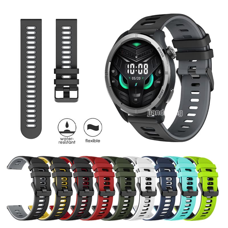 Pulseira De Substituição Esportiva Silicone Para Haylou Solar Neo/Lite RS5 Pro Plus RT3