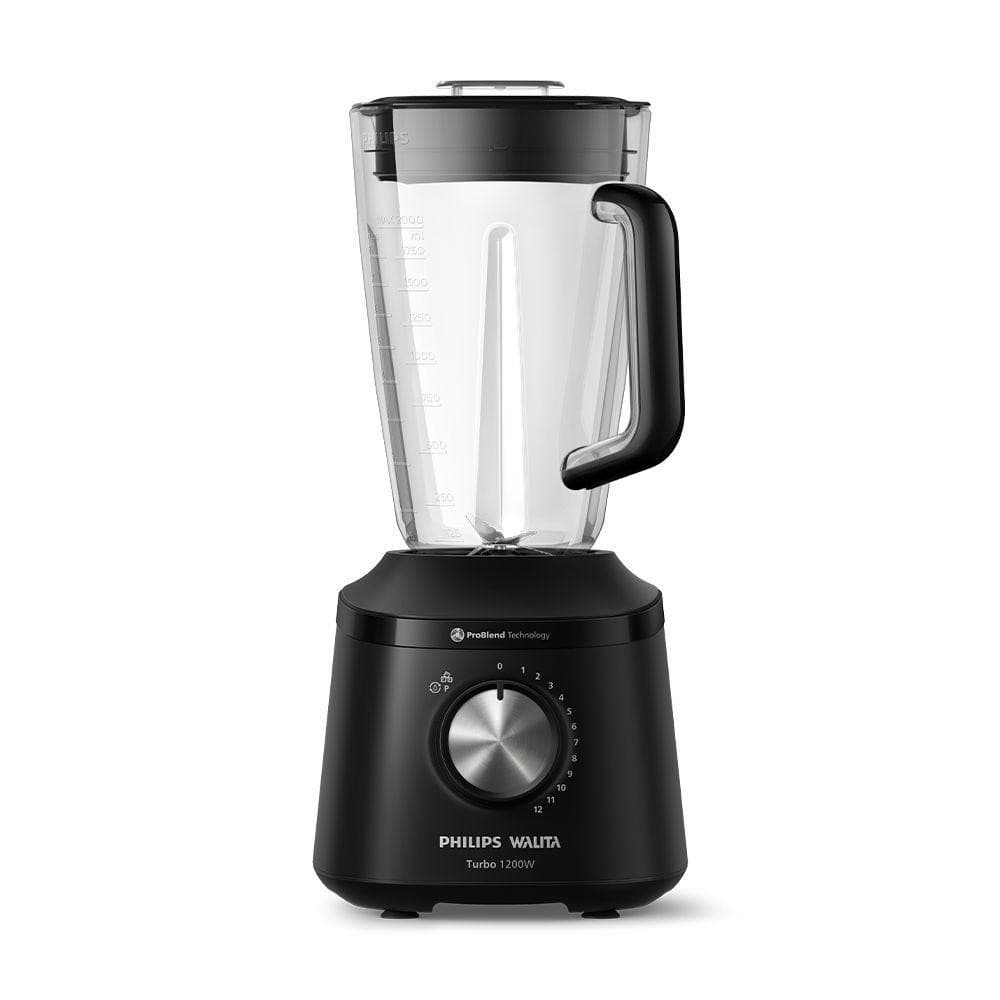 Liquidificador Philips Walita Serie 3000 Turbo Preto 1200W 127V (HR2271/91)