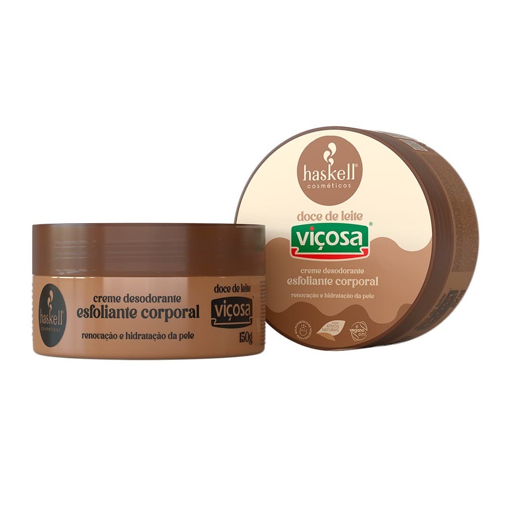 Haskell Esfoliante Corporal Doce De Leite 150gr