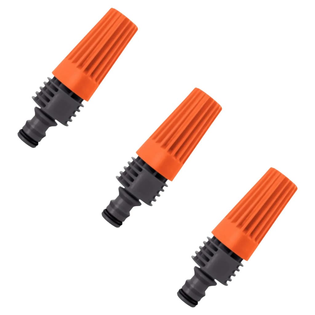 Kit 3 Esguichos PVC Tramontina 1/2 Engate Rápido Para Mangueira Jardim