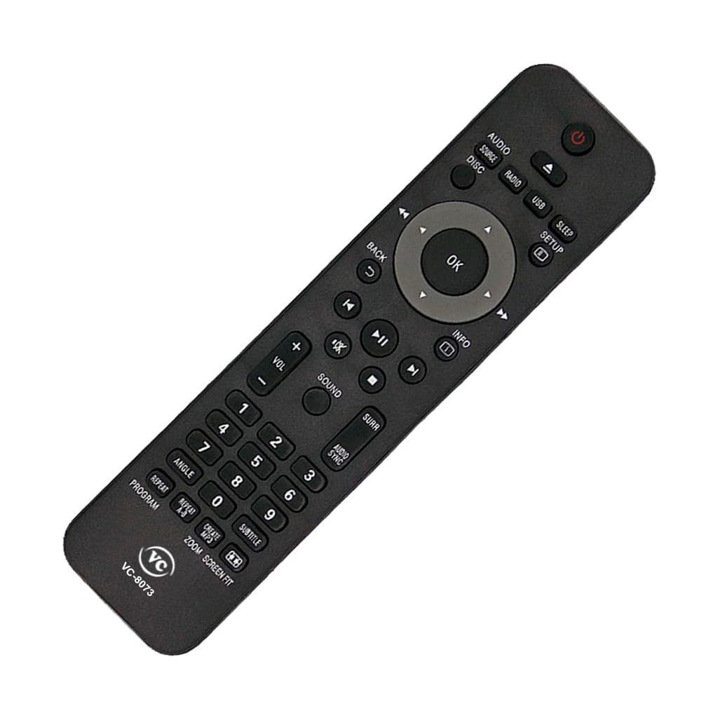 CONTROLE REMOTO COMPATÍVEL SOM PHILIPS HSB2351/98