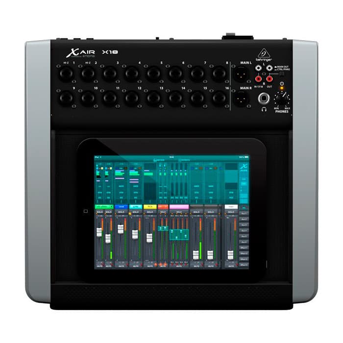MESA DE SOM DIGITAL BEHRINGER X18 MIXER AIR 18 CANAIS