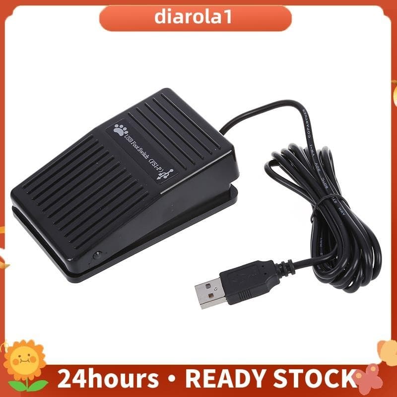Ação Do Teclado De Controle Interruptor De pedal USB Para PC Jogos De Computador Novo Pé PCsensor HID