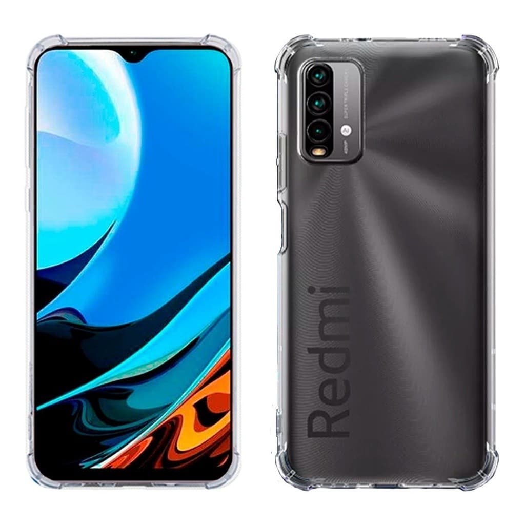 Capa Case Capinha Para Redmi 9T + Película 3D Vidro Temperado