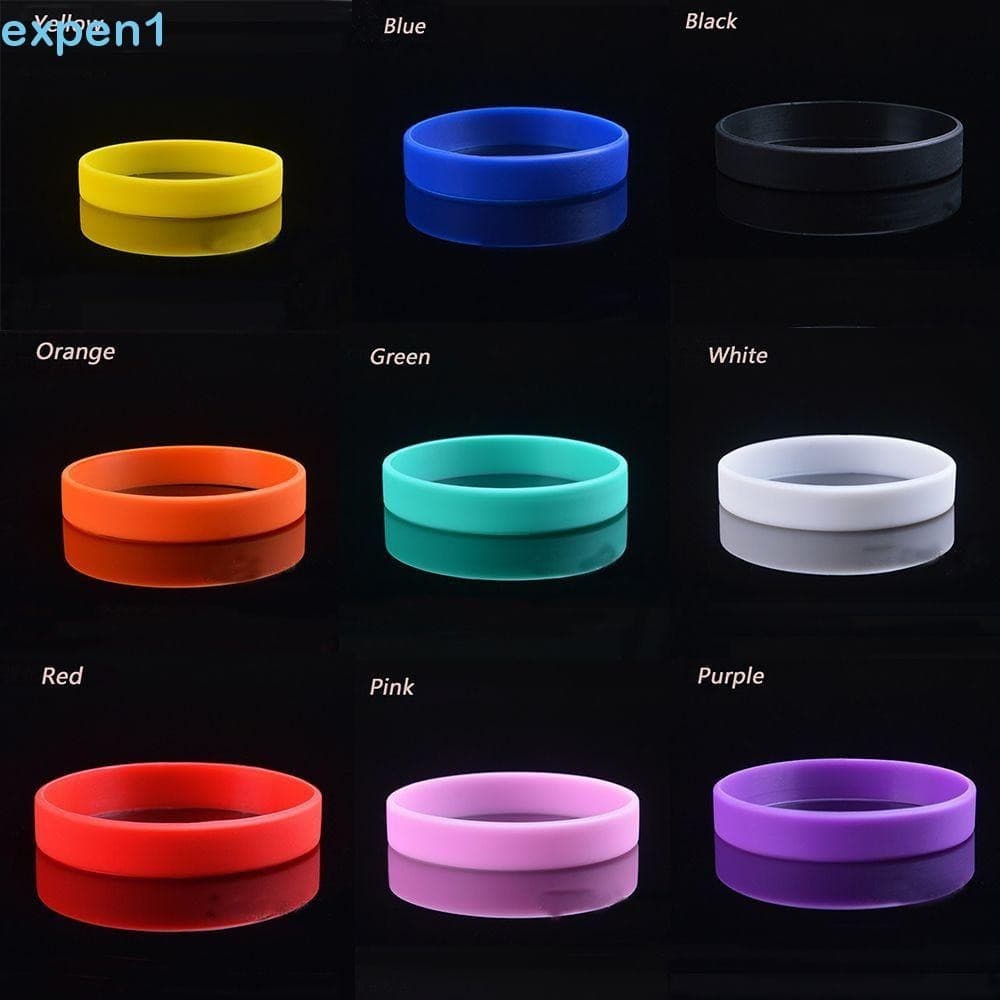 Pulseiras Energia 1 Pcs Borracha Moda Esportiva Silicone Colorido