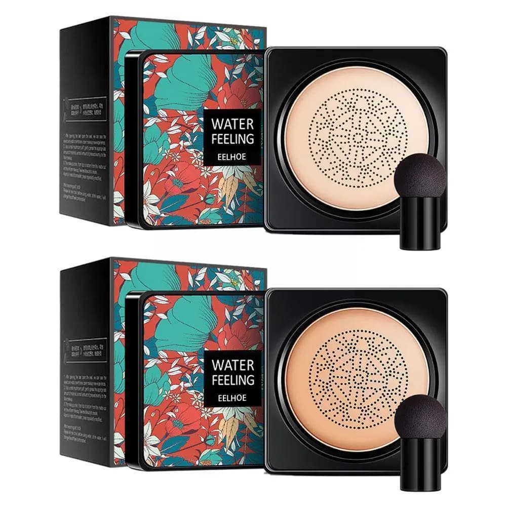 Base Líquida Bb Cream A Prova D'água + Aplicador esponja cogumelo - Makeup