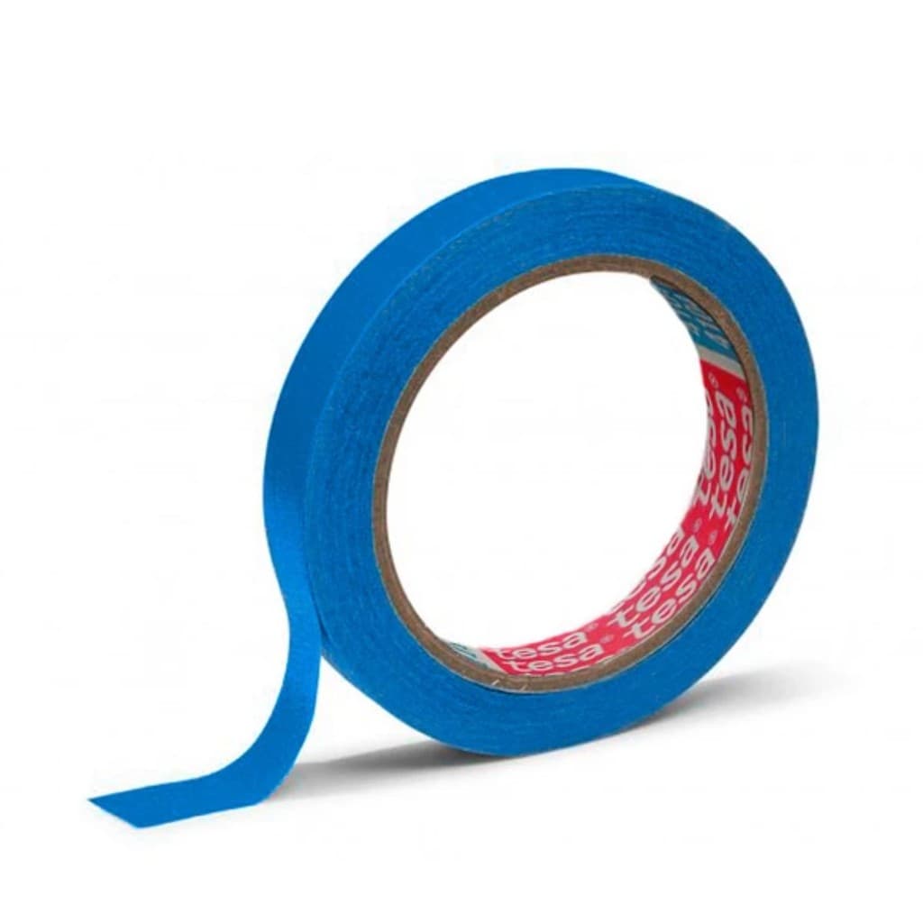 Fita Crepe Imobiliaria Profissional Azul 18mmx40m Tesa