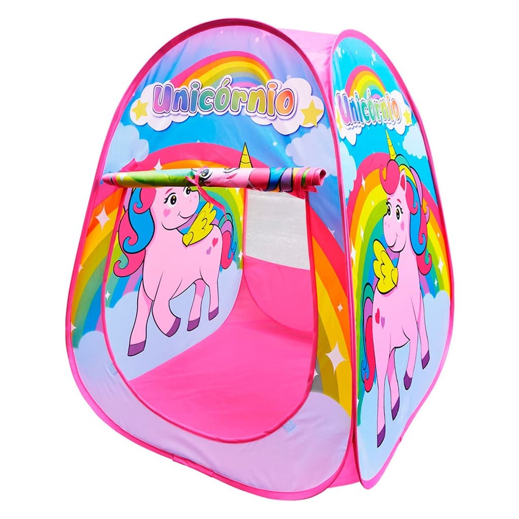 Barraca Tenda Infantil Iglu Toca Cabana Unicórnio Meninas - Dm Toys