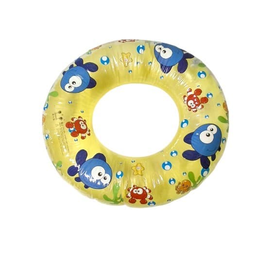 Boia Redonda Infantil 3 Anos Piscina 50cm Amerela