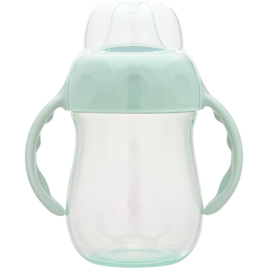 Copo de Treinamento Buba com Alça e Bico de Silicone Verde 160ml